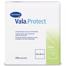 Hartmann ValaProtect basic egyszer használatos lepedő 38x38 cm 250db gyógyászati segédeszköz