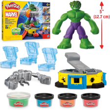 Hasbro F98265L0 Play-Doh Marvel Hulk nyomkodó és taposó gyurma készlet kreatív és készségfejlesztő