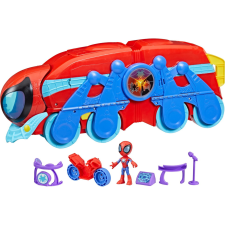 Hasbro Marvel Spider Caterpillar játékjármű - Kék/piros autópálya és játékautó