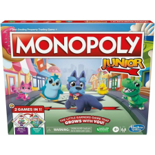 Hasbro Monopoly Junior 2 az 1-ben társasjáték (F8562) társasjáték