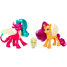 Hasbro My Little Pony - A sárkányok fényének mágiája, 3 db játékfigura