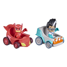 Hasbro PJ Masks: Owlette & Romeo Battle Racers (F2842) autópálya és játékautó