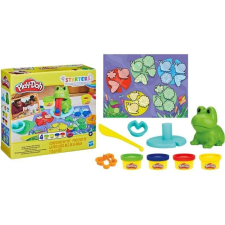 Hasbro Play-Doh békás gyurmaszett a legkisebbeknek (5010994208387) kreatív és készségfejlesztő