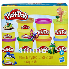 Hasbro Play-Doh: Tégelyes 9 db-os gyurma szett 425 gr – Hasbro gyurma