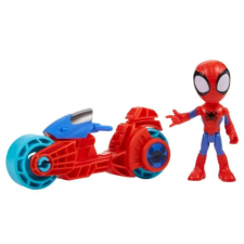 Hasbro Pókember: Póki és csodálatos barátai Póki játékfigura motorral - Hasbro játékfigura