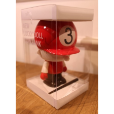  Hat Doll Coin Bank pool biliárdos persely, 3-as persely
