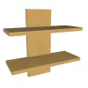  Hátfalas polc szett bükk 60 cm x 23 cm