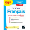 Hatier CRPE - Fiches de Français - Epreuve écrite d'admissibilité - 2027 - L3 et M2 | Micheline Cellier,Jean-Christophe Pellat,Viviane Marzouk