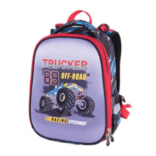  Hátizsák, anatómiai, PULSE &quot;Anatomic Cube Off-Road&quot;, fekete-piros gyerek hátizsák, táska