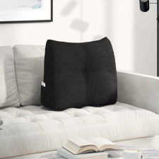 Hátpárna Fekete 60 x 24 x 50 cm szövet lakástextília