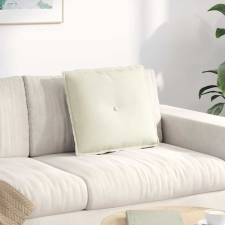  Hátpárna Krém 50 x 45 cm Bársonyos szövet lakástextília