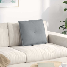  Hátpárna Világosszürke 50 x 19 x 45 cm szövet lakástextília