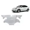  Hátsó alumínium elektromos motorvédő lemez – Tesla Model Y - (2020-2023)