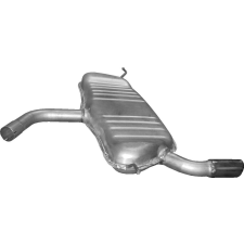  hátsó kipufogódob K01_107ALU kipufogó alkatrész