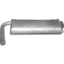  hátsó kipufogódob K07_86ALU kipufogó alkatrész