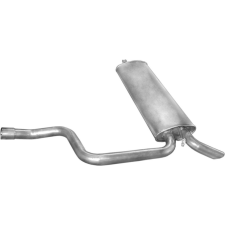  hátsó kipufogódob K13_33ALU kipufogó alkatrész