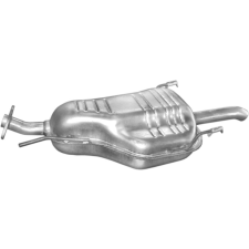  hátsó kipufogódob K17_298ALU kipufogó alkatrész