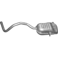  hátsó kipufogódob K21_50ALU kipufogó alkatrész