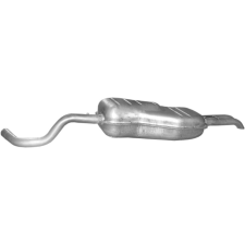  hátsó kipufogódob K24_55ALU kipufogó alkatrész