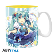 Hatsune Miku bögre 460 ml Miku Melody bögrék, csészék