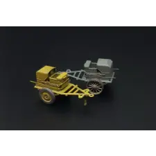  Hauler Anlasswagen - Luftwaffe Aircraft Starter Cart (2pcs) 1:87 (HLR87231) makett