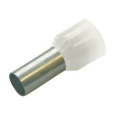 HAUPA Érvéghüvely szigetelt normál 0.5mm2 8mm fehér Haupa - 270800 villanyszerelés