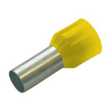 HAUPA Érvéghüvely szigetelt normál 1mm2 8mm sárga Haupa - 270723 villanyszerelés