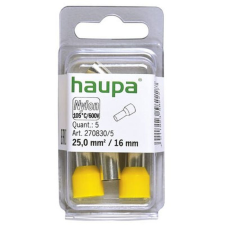 HAUPA GmbH Haupa érvéghüvely szigetelt 25/16 sárga 270830/5 SmallPack (5db/blisz villanyszerelés