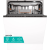 HAUSER GV673A66 G600 Teljesen beépíthető Mosogatógép 60cm