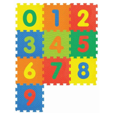 Hausmann Számos habszivacs puzzle szőnyeg 10 darabos játszószőnyeg