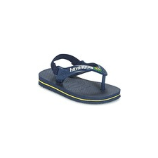 Havaianas Lábujjközös papucsok BABY BRASIL LOGO Tengerész 17 / 18 gyerek papucs, mamusz