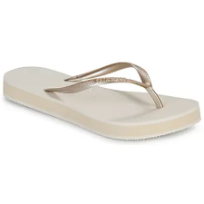 Havaianas Lábujjközös papucsok SLIM FLATFORM Bézs 41 / 42 női papucs