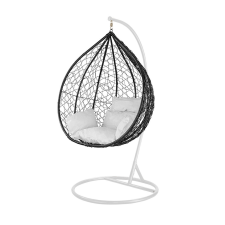  Havanna függőfotel fekete-fehér kerti bútor