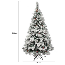 Havas műfenyő 210 cm-es műfenyő