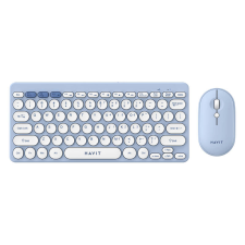 HAVIT KB279GCM Wireless Gaming Billentyűzet HUN + Wireless Egér - Világoskék (KB279GCM) billentyűzet