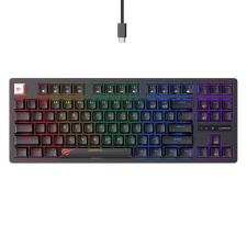 HAVIT KB892L angol gamer billentyűzet RGB fekete (KB892L) billentyűzet