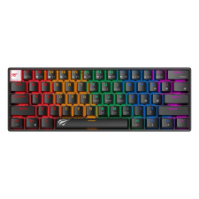 HAVIT KB903L Vezetékes Gaming RGB Billentyűzet - Angol (EN) (KB903L) billentyűzet