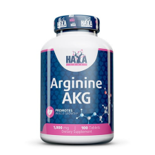 HAYA LABS - Arginine AKG 1000mg. / 100 tabs vitamin és táplálékkiegészítő