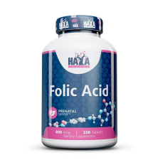 HAYA LABS HAYA LABS – Folic Acid 800mcg / 250 Tabs vitamin és táplálékkiegészítő