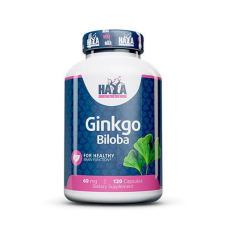 HAYA LABS Haya Labs – HAYA LABS Ginkgo Biloba 60mg / 120 Tabs. vitamin és táplálékkiegészítő