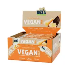 HAYA LABS - Vegan Protein Bar 12x40 g - Mandarine &amp; Chocolate reform élelmiszer