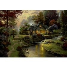 Ház a kanyarban 1000 darabos puzzle puzzle, kirakós
