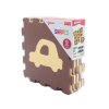  Ház és autó 9 darabos habszivacs szőnyeg puzzle