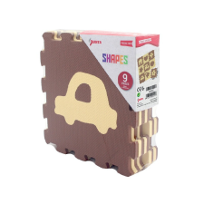  Ház és autó 9 darabos habszivacs szőnyeg puzzle puzzle, kirakós