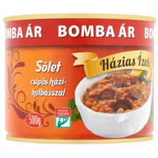  HÁZIAS ÍZEK SÓLET CSÍPŐS KOLBÁSZ 500G konzerv