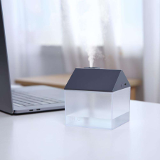  Házikó alakú párologtató párásító diffúzor - Fekete tető illóolaj párologtató