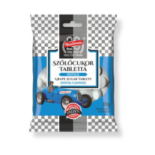 HÁZISWEETS SZŐLŐCUKOR MENTHOL 80G csokoládé és édesség