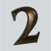  Házszám bronz 2