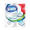 . Háztartási papírtörlő, 2 rétegű, 2 tekercses, "Sindy"