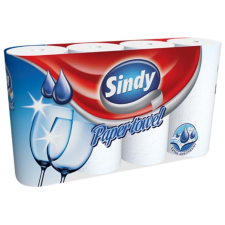 . Háztartási papírtörlő, 2 rétegű, 4 tekercses, "Sindy" higiéniai papíráru